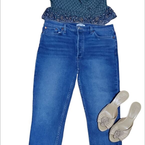 RE/DONE BY LEVI'S 90S HIGH WAISTED SIZE 31 - Picture 1 of 6